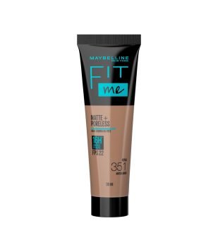 Base Líquida Maybelline NY Fit Me Matte FPS Maybelline 351
