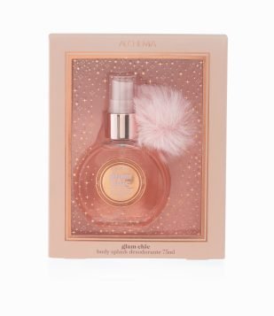 Body Splash Desodorante Corporal Glam Chic com Pompom Alchemia 75ml