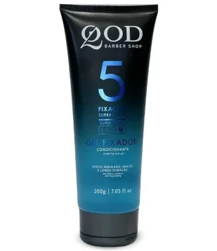 Gel QOD Condicionante Capilar 5 Fixação Super Forte 200g 200g