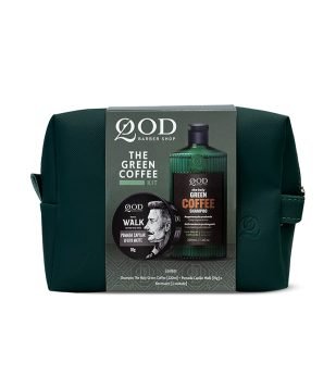 Kit Necessaire SH Café Verde 200ml + Pomada Wal 70g QOD 290ml