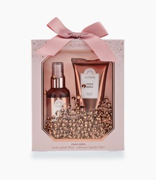 Kit Sabonete Líquido + Body Splash Desodorante Rosé Mist Alchemia KIT