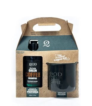 Kit Shampoo Café Verde 200ml + Caneca QOD 100g