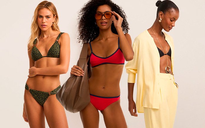 Cores de biquínis para 2025: tendências da moda praia