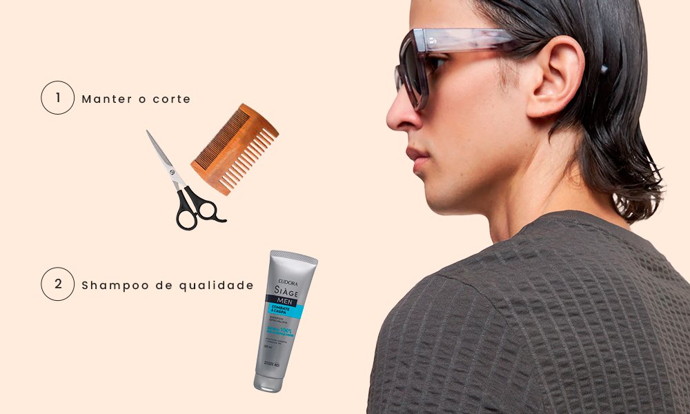 cuidados com o cabelo masculino