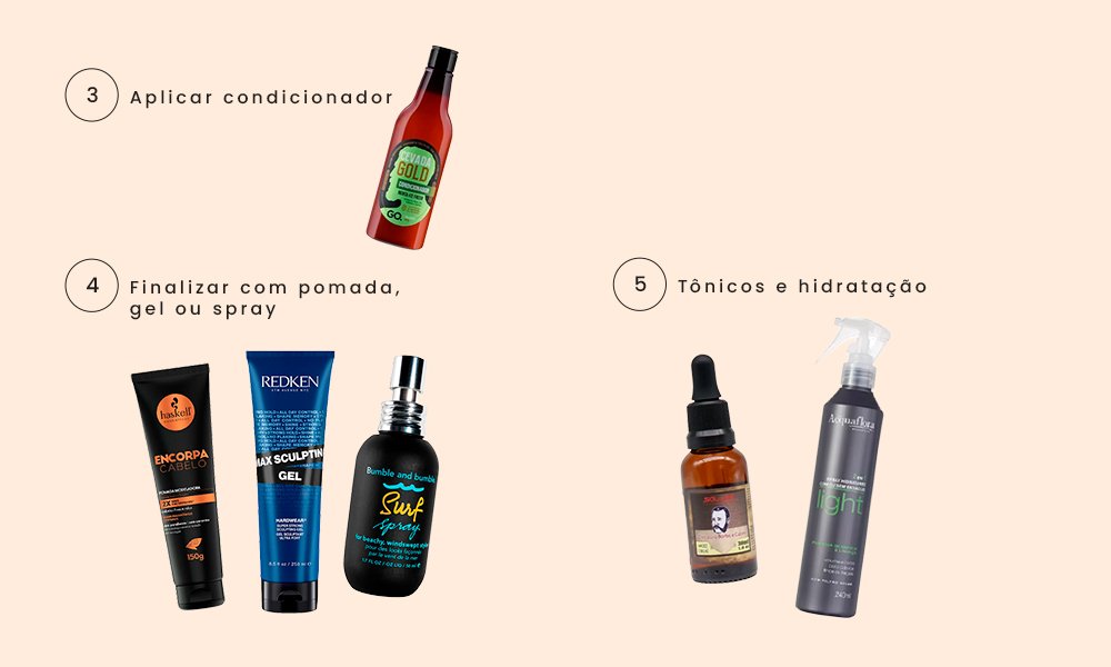 cuidados com o cabelo masculino