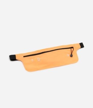 Pochete Esportiva Ergonômica Cross com Detalhes Bordados Laranja