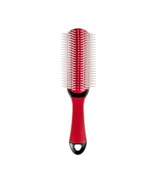 Escova de Cabelo Fancy Curly Kiss Vermalha e Preta