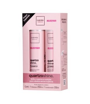 Kit Shampoo e Condicionador Quartzo Shine Hair Cadiveu Essentials KIT