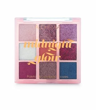 Paleta de Sombras 09 Cores Alchemia Midnight Glow Midnight