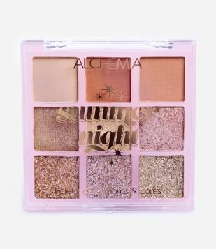 Paleta de Sombras 9 Cores Summer Night Alchemia Summer