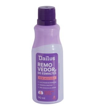 Removedor de Esmalte sem Acetona Dailus Roxo