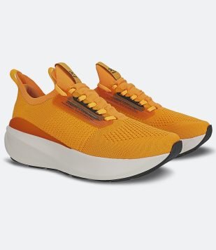 Tênis Esportivo com Textura Sola Alta Olympikus Titanium Amarelo