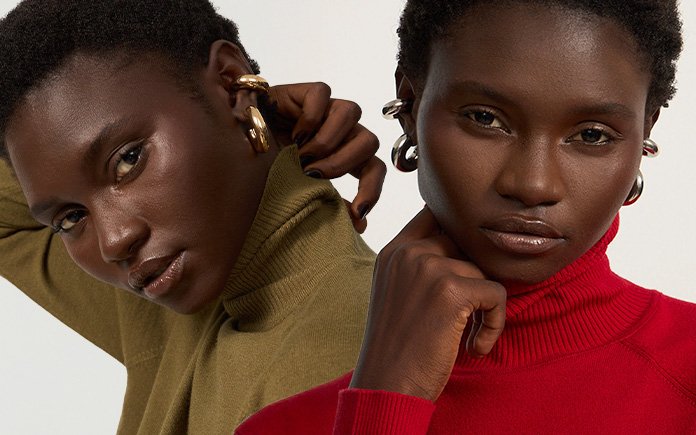 O look com blusa de gola alta feminina traz charme e conforto. Vem ver!