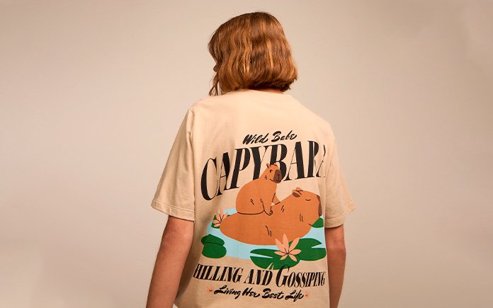 Estampas de capivara para um toque divertido no visual