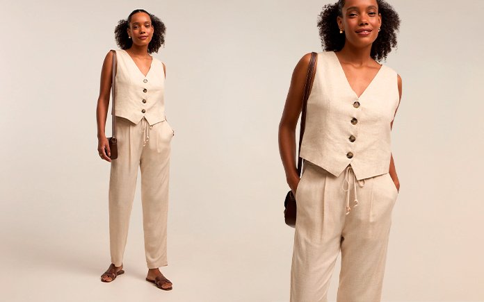 5 looks com calça de linho feminina para a primavera-verão