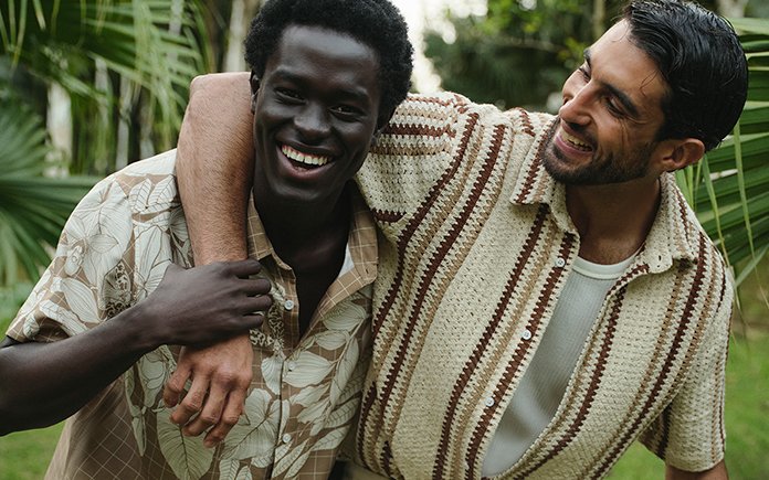 A Primavera Verão.BR masculina tem elementos artesanais e brasileiros