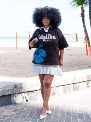 Joicy Eleiny mostra como usar oversized no dia a dia