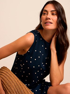 Atemporal, estampa de poá está mais estilosa