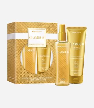 Kit Phytoderm Glamour Colônia Splash 200ml + Creme Acetinado 200g KIT