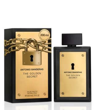 Perfume Antonio Banderas The Golden Secret Masculino Eau de Toilette 200ml