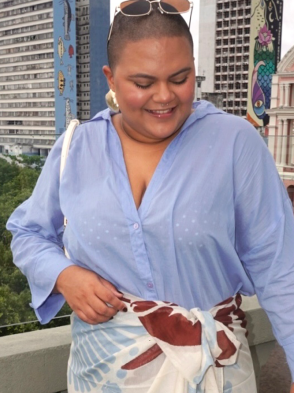 Amanda Monteiro e as dicas para usar moda praia na cidade