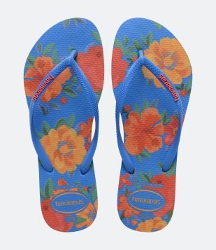 Chinelo Slim Havaianas Summer Blis Azul