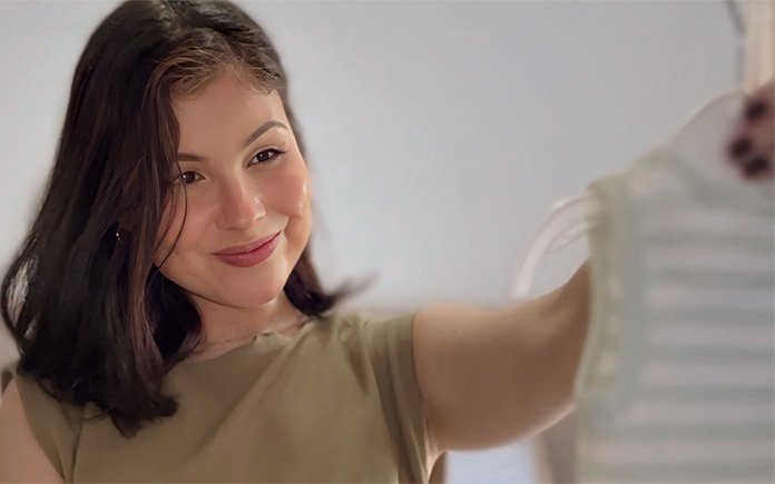 Tendência mini me com Thata Menezes, um look mais fofo que o outro!