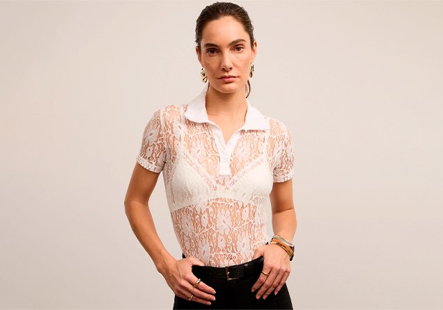 Confira estes looks com blusa de renda para todos os estilos