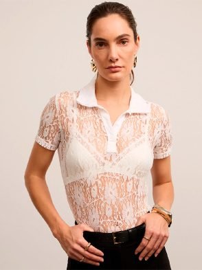 Confira looks com blusa de renda para todos os estilos