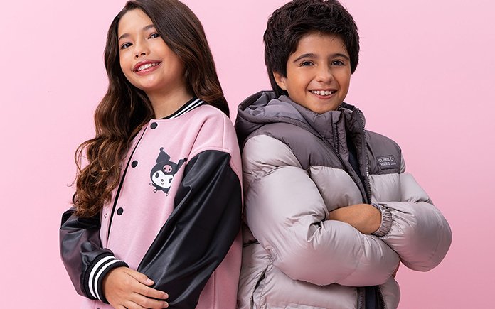 Nova coleção kids: looks estilosos para a criançada