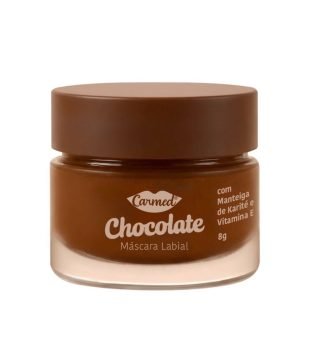 Máscara Labial Hidratante Chocolate Carmed 8g