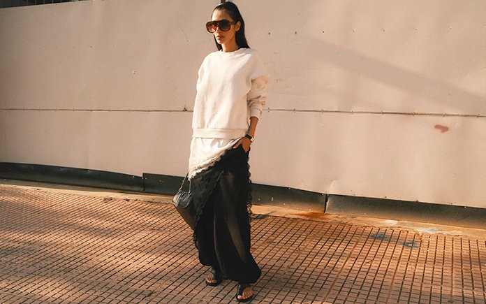 Rendas e assimetrias: os detalhes que fazem um look parecer pensado, por Francesca