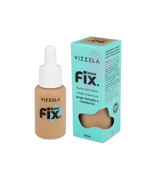 Base Líquida Fix Vizzela Cor 6