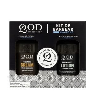 Kit After Shave 100g + Creme de Barbear 100g QOD 200g